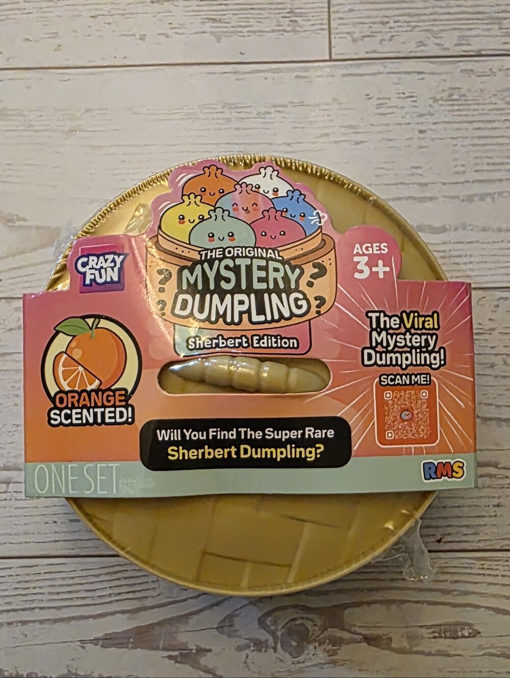 The Original Mystery Dumpling Sherbert Edition - Orange Scented Party Favor